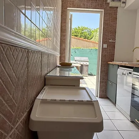 La Maison Bleue Climatisee 6 Personnes Narbonne